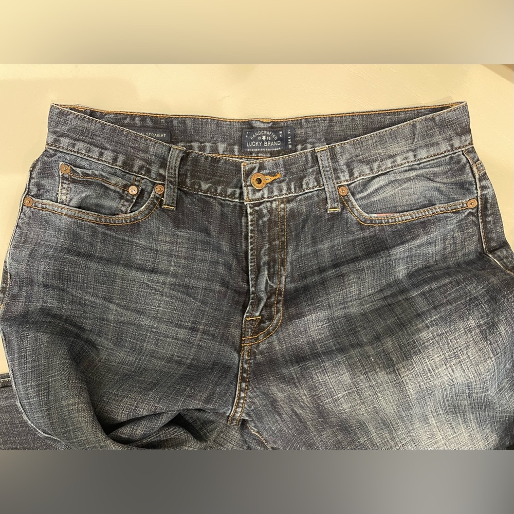 Men’s EUC Lucky 221 Straight Jean, 34, zip fly - Picture 4 of 5